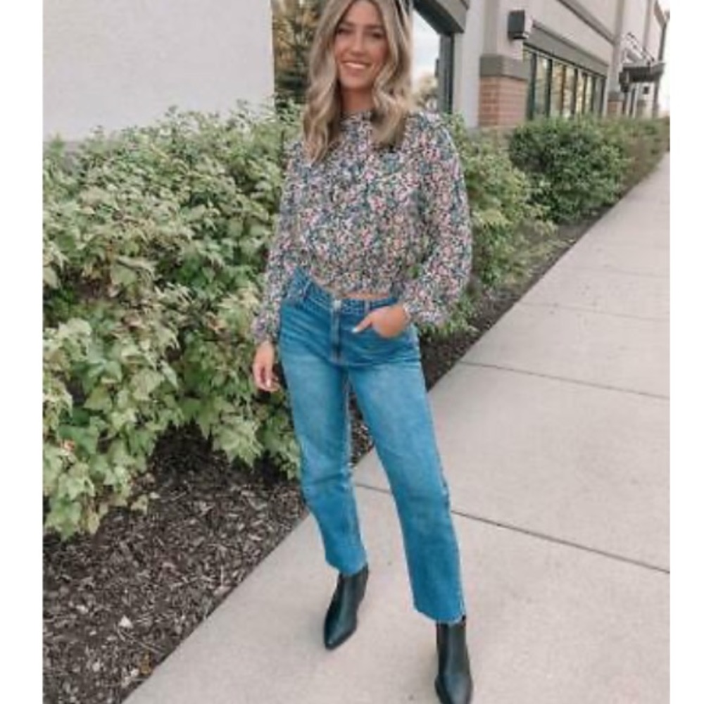 High rise mom jeans